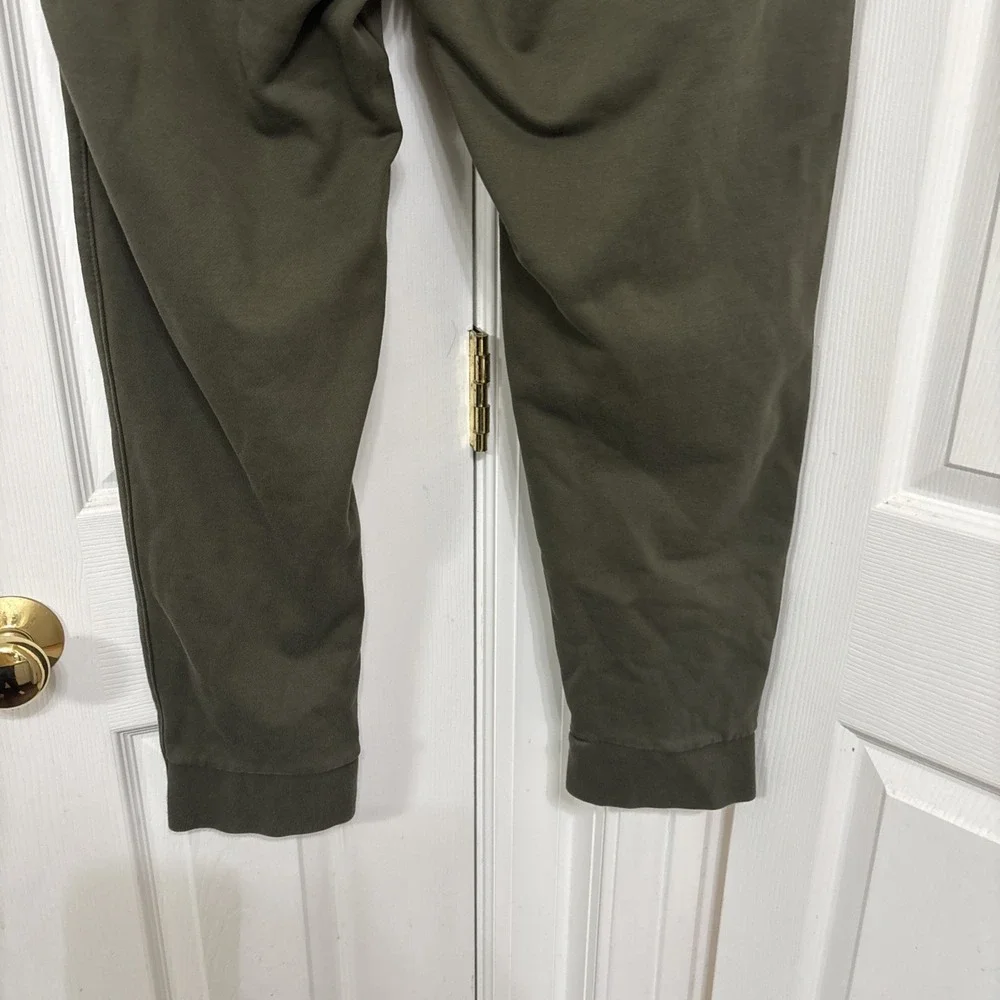 Banana Republic Mens Essential Terry Cotton Jogger Sweatpants XL Camo Green